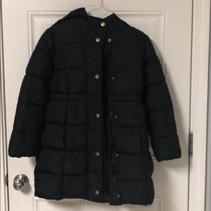 Gap girls long winter coat